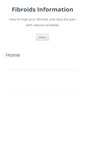 Mobile Screenshot of fibroidsinfo.net